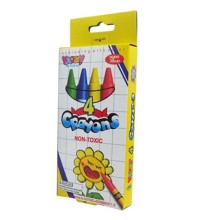 4-color crayon set