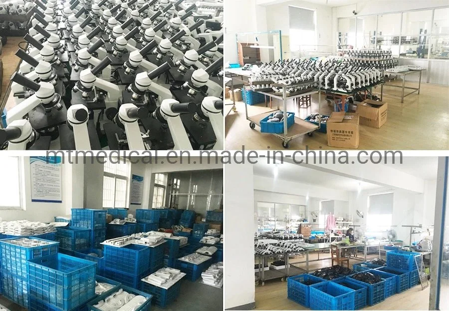 Medical Instrument All Kinds of Electron Binocular/Trinocular Metallurgical Microscopes Price