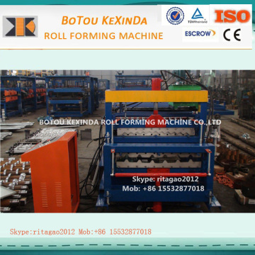 KXD-800-750 double layered trapezoid roll forming machine