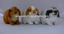 simulation rabbit figurine for garden rabbit