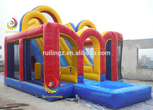 backyard used cheap inflatable playground on sale, inflatable children playground