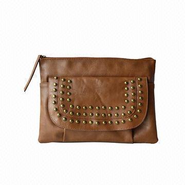 Clutch Bag, geeignet für Damen, Hardware-Dekoration, hergestellt aus PU