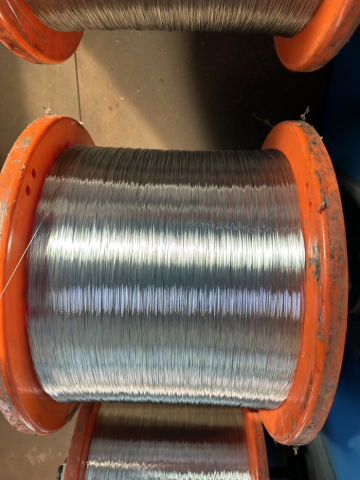 Tinned copper clad copper wire production