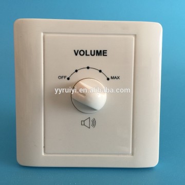 background music wall mount volume control switch