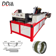 DDM Brand HVAC Flexible Joints PVC Duct Connector Roll Forming Machine with Fibreglass Insulation