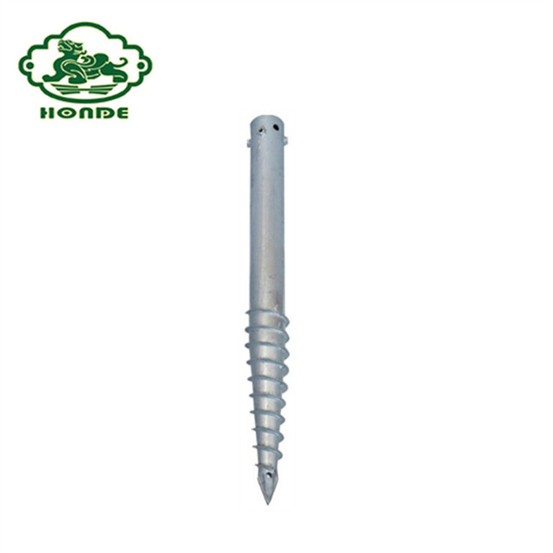 OEM Ground Screw Anchors Helical Piles E rekisoang