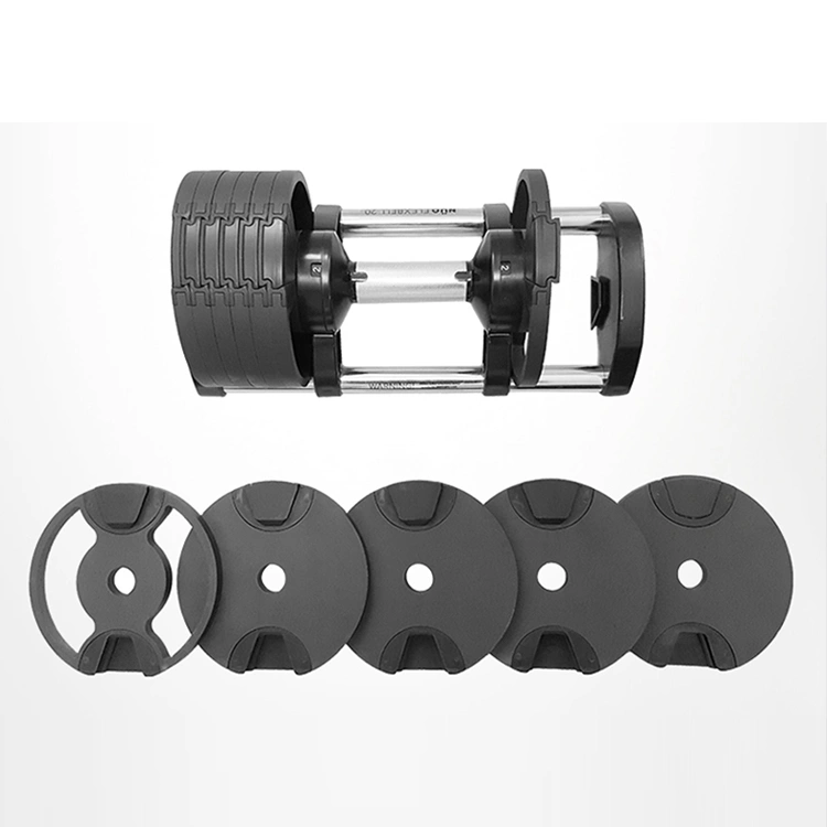 2020 Hot Selling Adjustable Rubber Iron Dumbbell