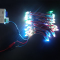 Светодиодный индикатор LED Ws2811 Pixel SMD5050 Светодиодная гибкая 9мм светодиодная лента