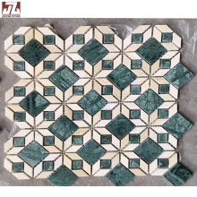 Marble Fish Scale Mosaic Tile for Kitchen and Bath