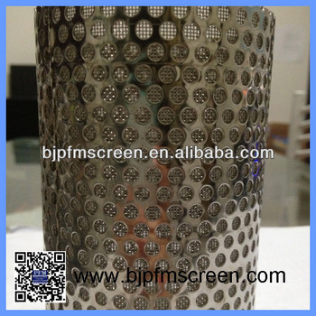 sintered porous metal filter tube