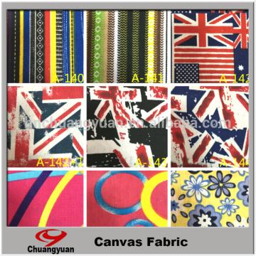 Oeko-Tex canvas fabric/cotton blend fabric colorful in lot of stocks