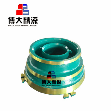 GP200 High Mangane Cone Cone Crusher Concave Mantle Bowl Liner Cadangan