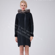 Spain Merino Shearling Jacket For Lady