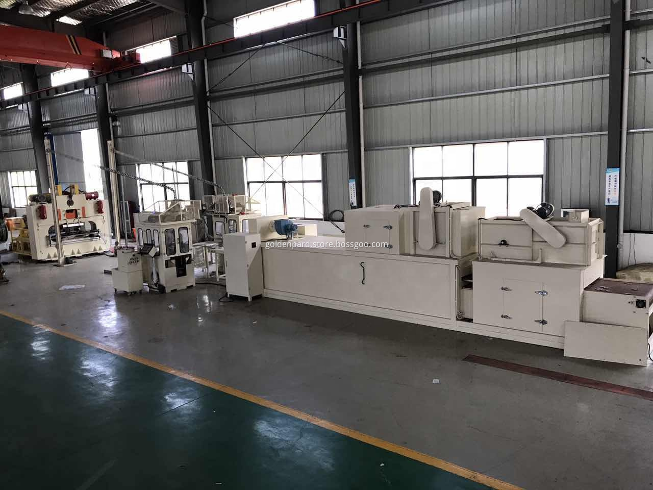 Glass jar metal cap making machine bottle cap making machine