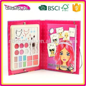super style both drawing and make up usage children cosmetics set