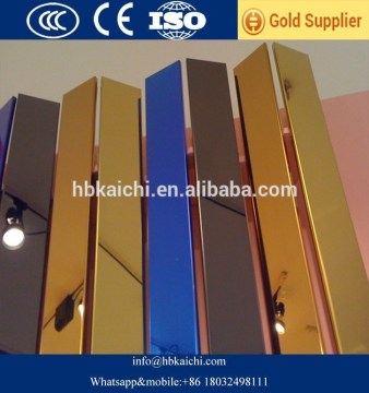 Custom irregular shape colored mirror