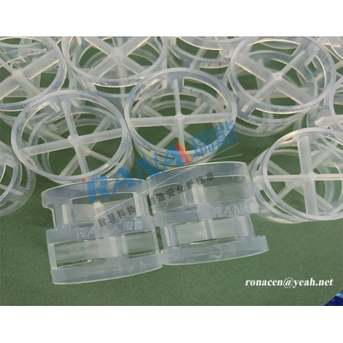 Fluoropolymer Pall Ring for Chemical Towers