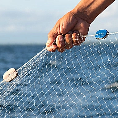 100% HD Polyester Knotless Fishing Net