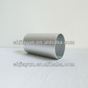 customized 6063 aluminum alloy exhaust pipe, extruded aluminum alloy exhaust pipe from shanghai jiayun aluminium