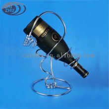 Cimmercial single metal wire bottle wine rack
