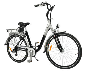 Classic Female Li-ion Battery Al Frame Electric Bike