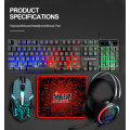 Game 4 in 1 Keyboard/Mouse/Headphone/Mouse Pad