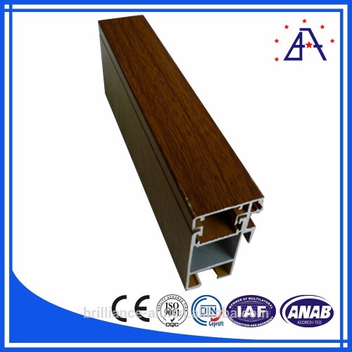 Professional Powder Coating Aluminium Door Profiles