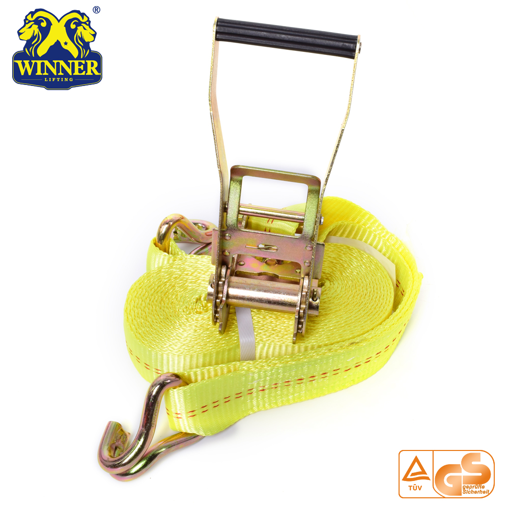 Truck Ratchet Lashing Straps Cargo Tie Down Strap