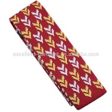 silk knitted fashion necktie for girls