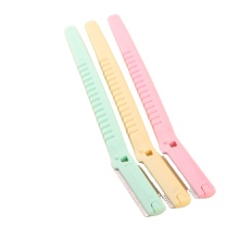 Ready to Ship Low MOQ Beauty Tool: Safety Eyebrow Shaper Razor