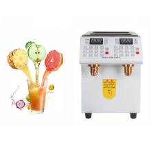 5L*2 Commercial Double Tanks Luxury Fructose Dispense Machine for Drinks with 24 Keys and Quantitative Function