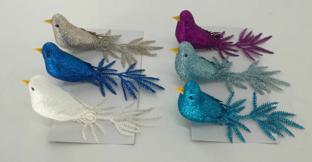 Hotsale Foam Bird Hanging Ornaments Christmas Tree Ornaments Christmas Tree Decorations