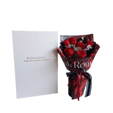 Wholesale Preserved Roses Bouquets for Mother's Day Decor