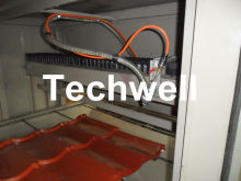 Modern Environmental Stone Coated Roof Tile Machine Colorful Corrugated Roof Tile Machine