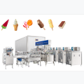 máquina de producción de helado