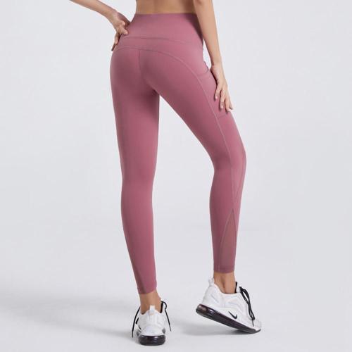 Legging d&#39;entraînement de pantalon de yoga taille haute pour femme