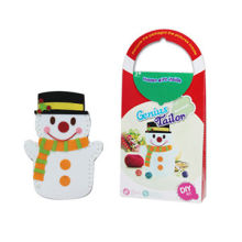 Christmas hand made craft snowman