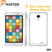 2016 factory wholesale MT6580 5 inch dual Sim mobile phones ultra thin mobile phone