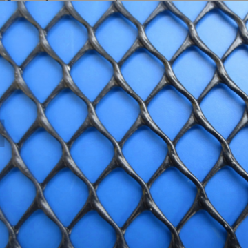 Makanan Gred Extruded Hard Plastic Flat Diamond Mesh