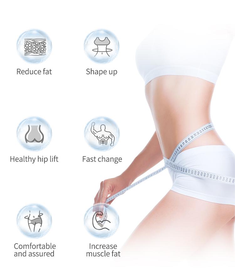 Reduce fat Muscle Lifting Ems Body Machine