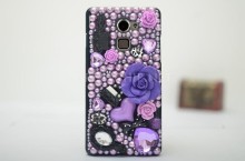 Newest diamond pc mobile phone cover for Huawei Mate 8