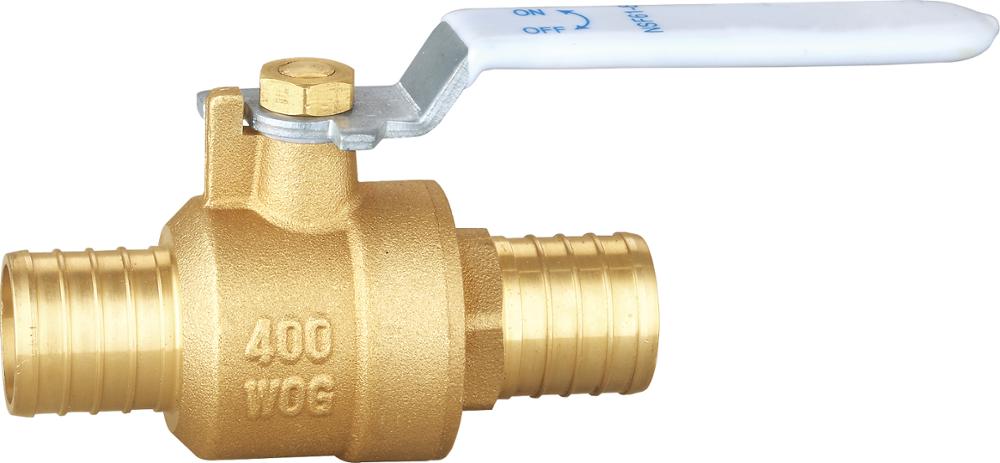 Full Port 400 WOG Froged Brass PEX Ball Valves With Hose End