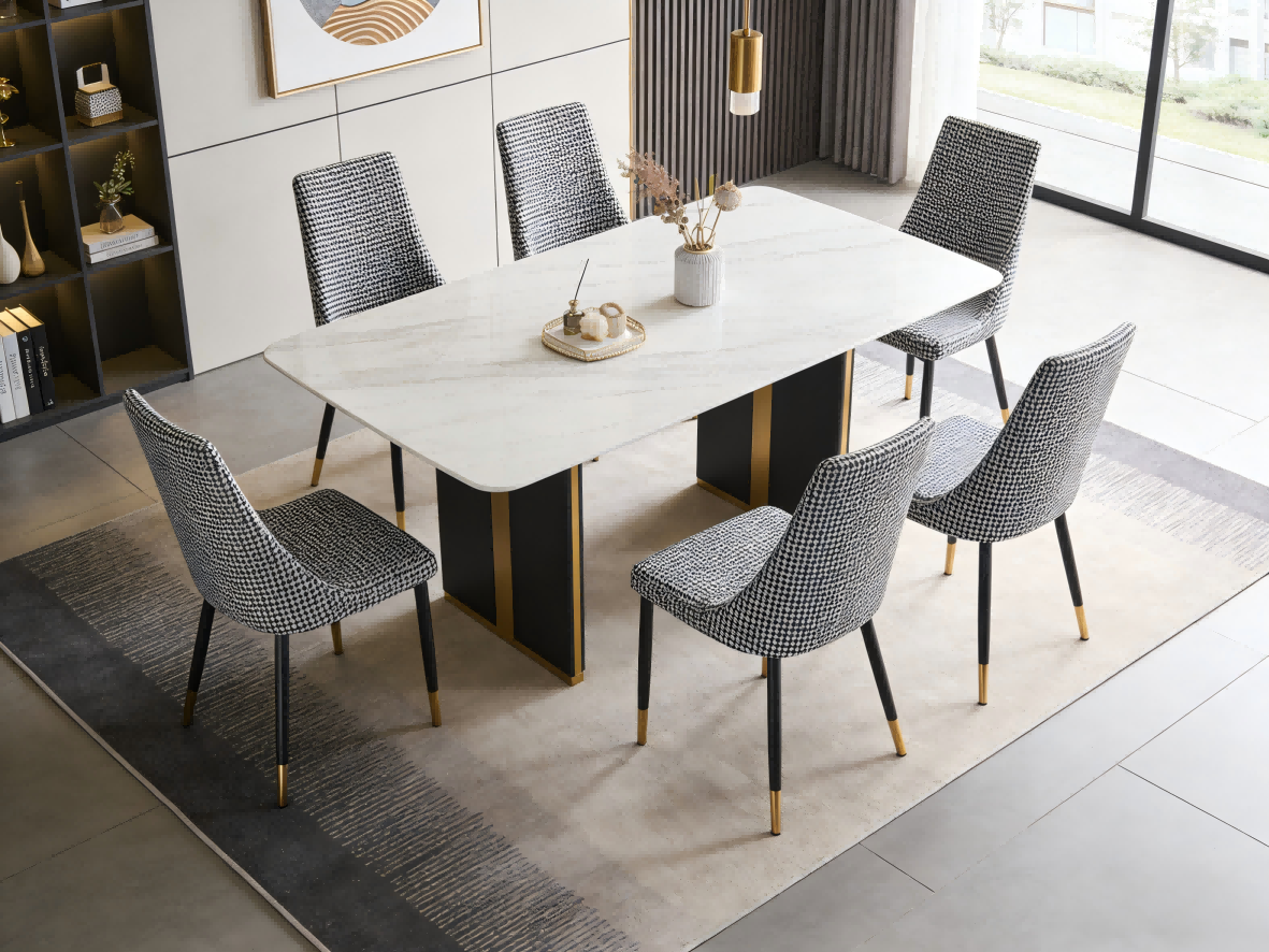 Cadeira houndstooth TL-15A0037 TL-15A003 Houndstooth chair7