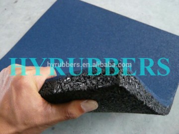 recycled rubber crumb rubber tile