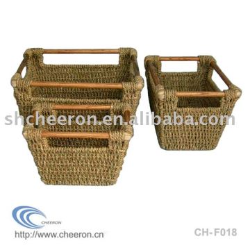 Straw Basket Storage Basket
