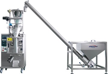 ISP powder particle filling machine+feeding machine