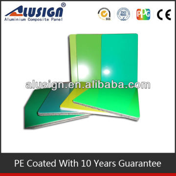 20 years guarantee ACP wall cover panel