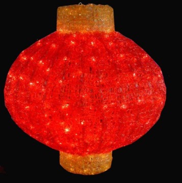Chinese Lantern Lights, Red Chinese Lantern