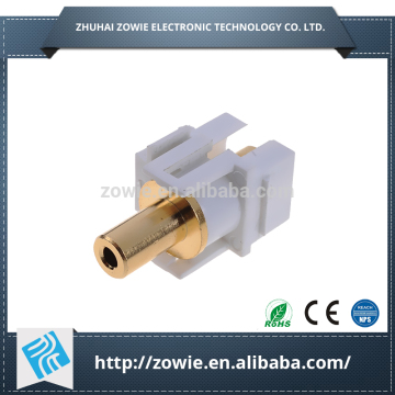 Keystone insert 3.6 earphone jack