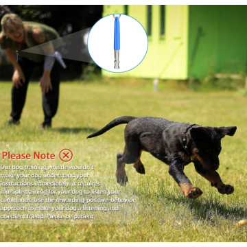 Silbato de entrenamiento para perros con clicker